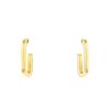 Dinh Van Maillons small model earrings in yellow gold - 00pp thumbnail