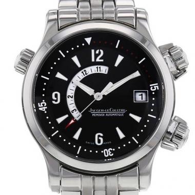 Montre Jaeger-LeCoultre Master Control Memovox en acier Ref :  146.8.97 Vers  2000