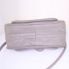 Chloé Paraty handbag in grey leather - Detail D5 thumbnail