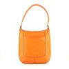 Bolso para llevar al hombro o en la mano Louis Vuitton Salabha en cuero Epi naranja - 360 thumbnail