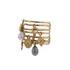 Louis Vuitton Monogram ring in yellow gold and pearls - 00pp thumbnail