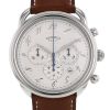 Hermes Arceau Chrono watch in stainless steel Ref:  AR4.910 Circa  2015 - 00pp thumbnail