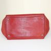 Bolso bandolera Prada Twin Zip en cuero rojo - Detail D5 thumbnail