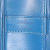 Borsa a spalla Louis Vuitton Randonnée in pelle Epi blu - Detail D3 thumbnail
