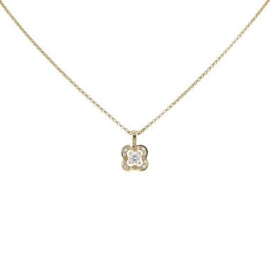 Collar Mauboussin Chance Of Love en oro amarillo y diamantes y en diamante