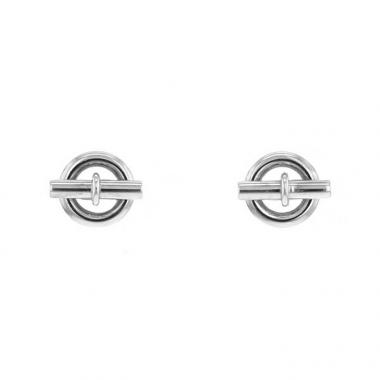 Pendientes Hermes Chaine d'Ancre en plata