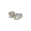 Mauboussin Tellement subtile pour toi ring in white gold,  amethysts and sapphires and in amethysts - 00pp thumbnail