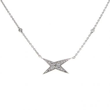 Collana Mauboussin Mes Nuances de Toi in oro bianco e diamanti