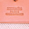 Sac à dos Hermes Herbag en toile beige et cuir naturel - Detail D3 thumbnail