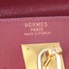 Sac à main Hermes Kelly 32 cm en cuir box bordeaux - Detail D4 thumbnail