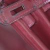 Bolso de mano Hermes Kelly 32 cm en cuero box color burdeos - Detail D5 thumbnail
