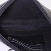 Chanel Camelia - Wallet pouch in black leather - Detail D2 thumbnail