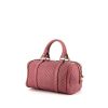 Gucci Boston handbag in pink monogram leather - 00pp thumbnail