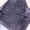 Hermes Evelyne medium model shoulder bag in anthracite grey togo leather - Detail D2 thumbnail
