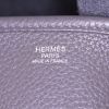 Bolso bandolera Hermes Evelyne modelo mediano en cuero togo gris antracita - Detail D3 thumbnail