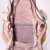 Celine Cabas shopping bag in beige leather - Detail D2 thumbnail