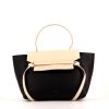 Celine Belt medium model handbag in black and beige leather - 360 thumbnail