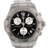 TAG Heuer Aquaracer Chronograph watch in stainless steel Ref:  CAF1110 Circa  2000 - 00pp thumbnail
