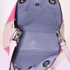 Dior Diorissimo medium model handbag in pink and beige bicolor leather - Detail D3 thumbnail