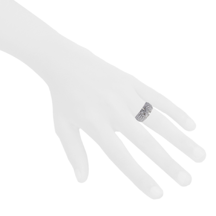 Chaumet Lien medium model ring in white gold and diamonds - Detail D1