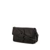 Bottega Veneta  Rialto handbag in black leather and black intrecciato leather - 00pp thumbnail
