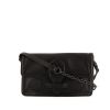 Bottega Veneta  Rialto handbag in black leather and black intrecciato leather - 360 thumbnail