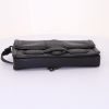 Bottega Veneta  Rialto handbag in black leather and black intrecciato leather - Detail D4 thumbnail