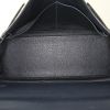 Hermes Kelly 35 cm handbag in blue box leather - Detail D3 thumbnail