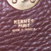Hermès RD weekend bag in brown leather - Detail D3 thumbnail