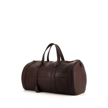 Hermès RD weekend bag in brown leather
