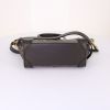 Celine Luggage Nano shoulder bag in khaki python and black leather - Detail D5 thumbnail