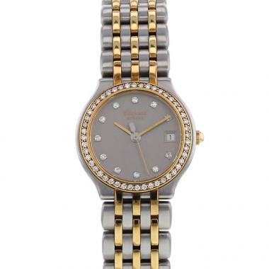 Orologio Chopard Monte Carlo in oro e acciaio Circa  1990