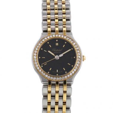 Early 21st Century Chopard Monte Carlo Diamond Ladies 18k Wrist Watch |  Chairish
