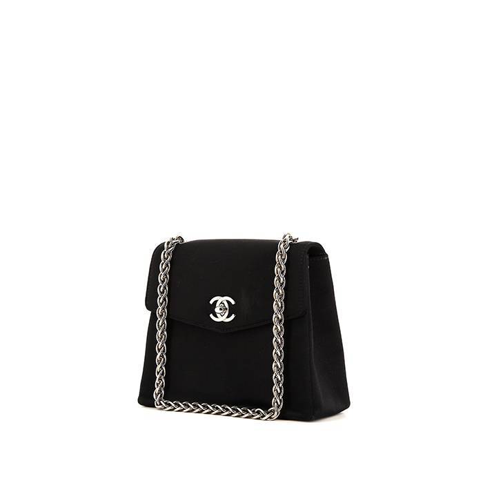 CHANEL Satin Quilted Pleated Flap Pink 328780  FASHIONPHILE