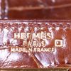 Bolso de mano Hermes Kelly 32 cm en aligátor rojizo - Detail D4 thumbnail