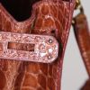 Hermes Kelly 32 cm handbag in fawn alligator - Detail D5 thumbnail