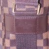 Louis Vuitton Broadway shoulder bag in brown damier canvas and brown leather - Detail D3 thumbnail
