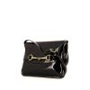 Gucci Mors shoulder bag in black patent leather - 00pp thumbnail