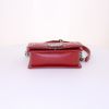 Chanel Boy small model shoulder bag in red quilted grained leather - Detail D5 thumbnail