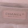 Sac bandoulière Chanel Mini Boy petit modèle en cuir grainé matelassé beige - Detail D4 thumbnail