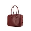 Hermes Plume handbag in burgundy box leather - 00pp thumbnail