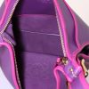 Loewe shoulder bag in purple and pink bicolor leather - Detail D2 thumbnail