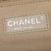 Borsa Chanel Petit Shopping in pelle martellata e trapuntata marrone - Detail D3 thumbnail