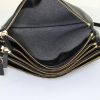 Celine Trio large model shoulder bag in black leather - Detail D2 thumbnail