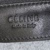 Celine Trio large model shoulder bag in black leather - Detail D4 thumbnail