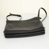 Celine Trio large model shoulder bag in black leather - Detail D5 thumbnail