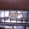 Borsa Hermès Cordeliere in coccodrillo marino marrone - Detail D3 thumbnail
