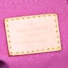 Bolso de mano Louis Vuitton Baggy en lona denim Monogram rosa y cuero natural - Detail D3 thumbnail