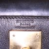 Bolso de mano Hermes Kelly 28 cm en cuero negro - Detail D4 thumbnail