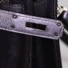 Hermes Kelly 28 cm handbag in black leather - Detail D5 thumbnail